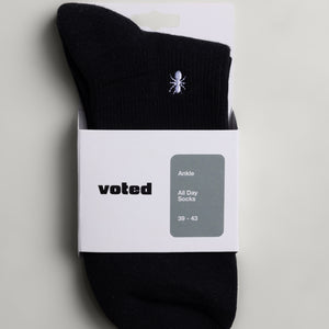 NEW ESSENTIAL ANKLE - BLACK