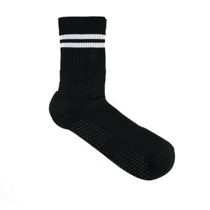 VELOCITY - FULL BLACK / WHITE STRIPES