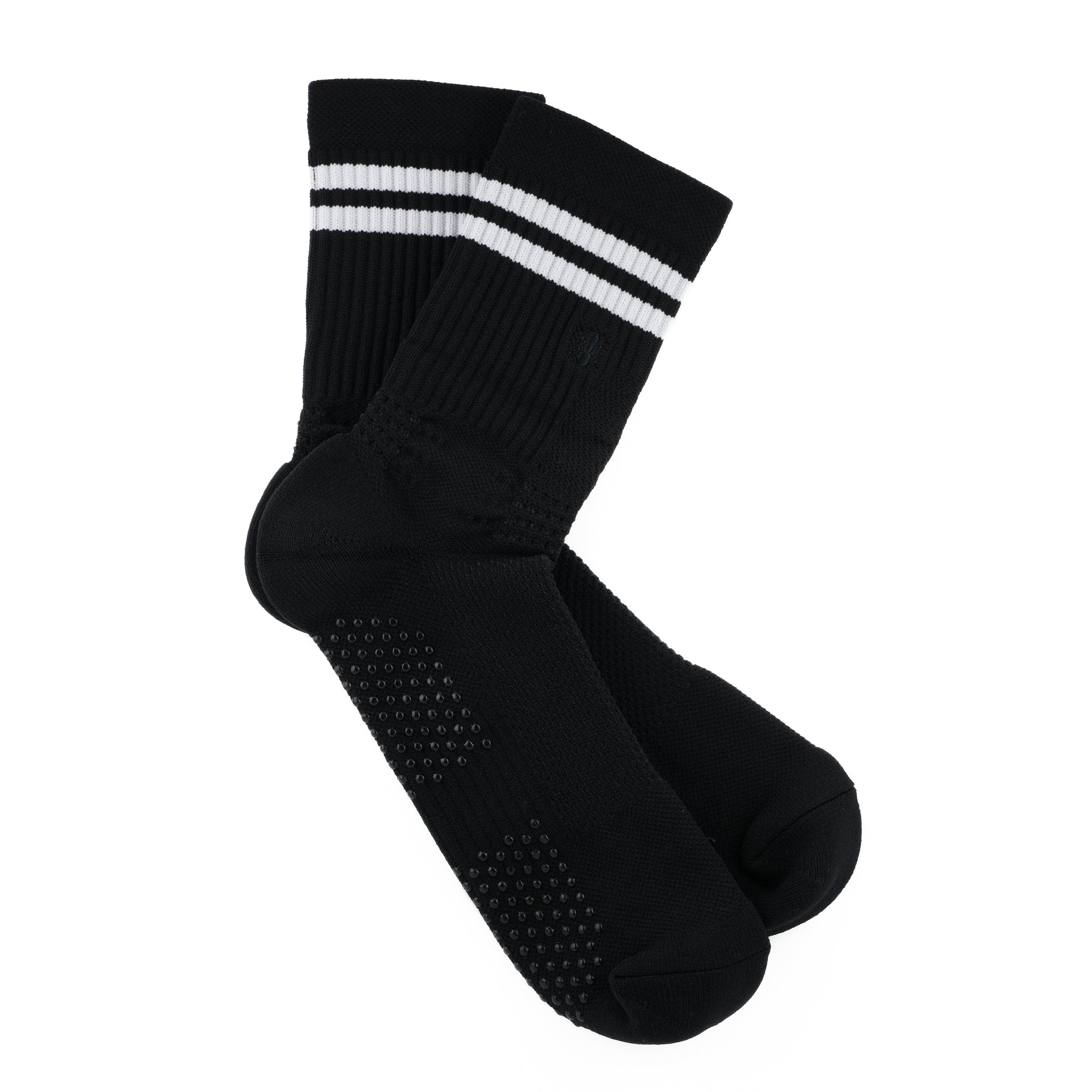 VELOCITY - FULL BLACK / WHITE STRIPES