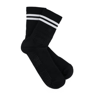 VELOCITY - FULL BLACK / WHITE STRIPES