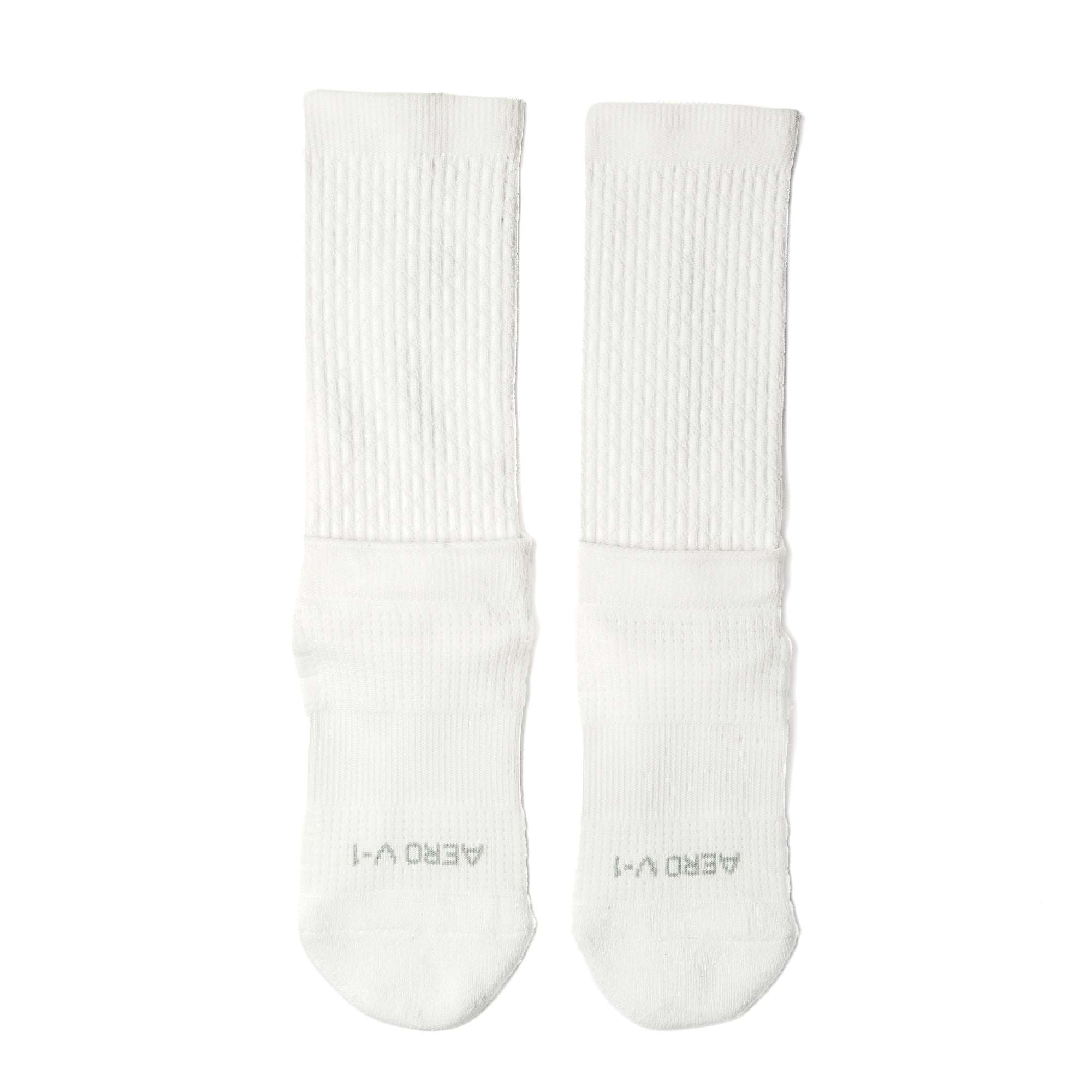 Aero Crew Compression - White