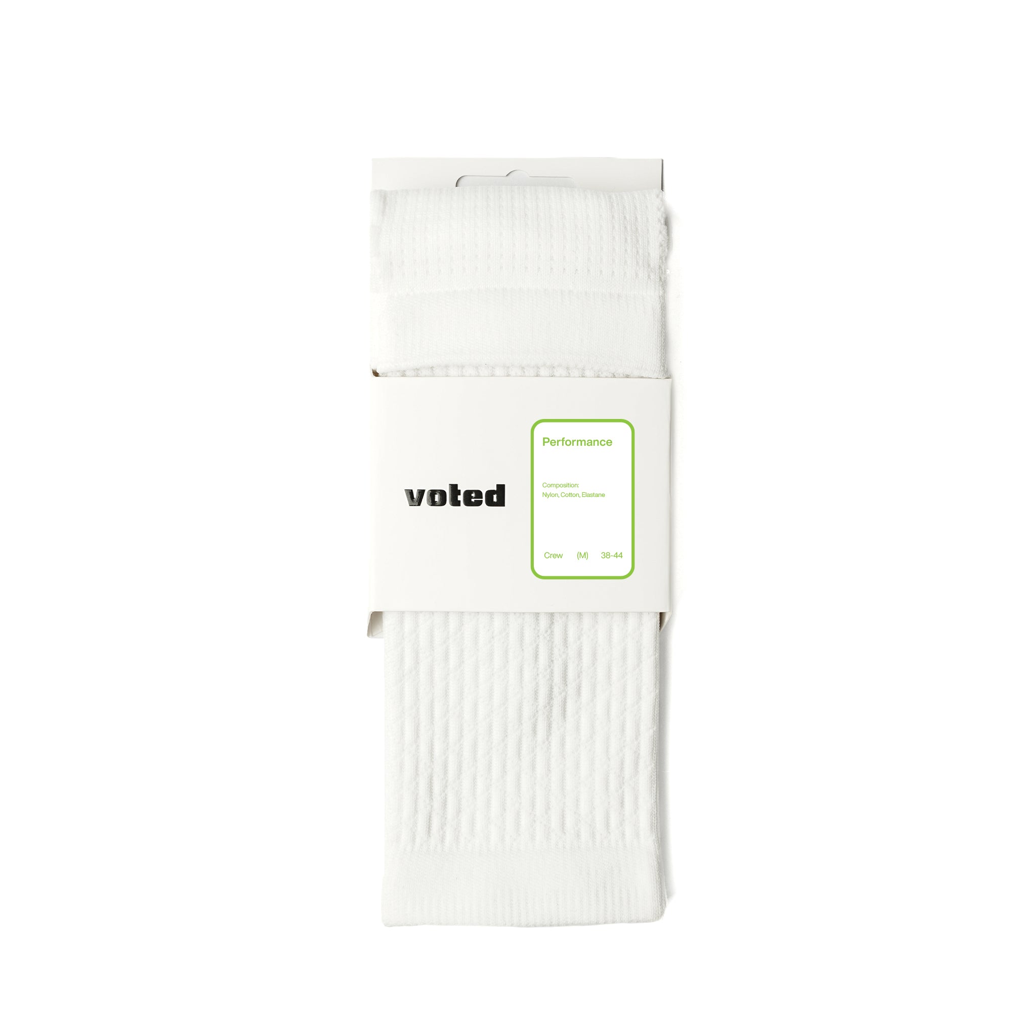 Aero Crew Compression - White