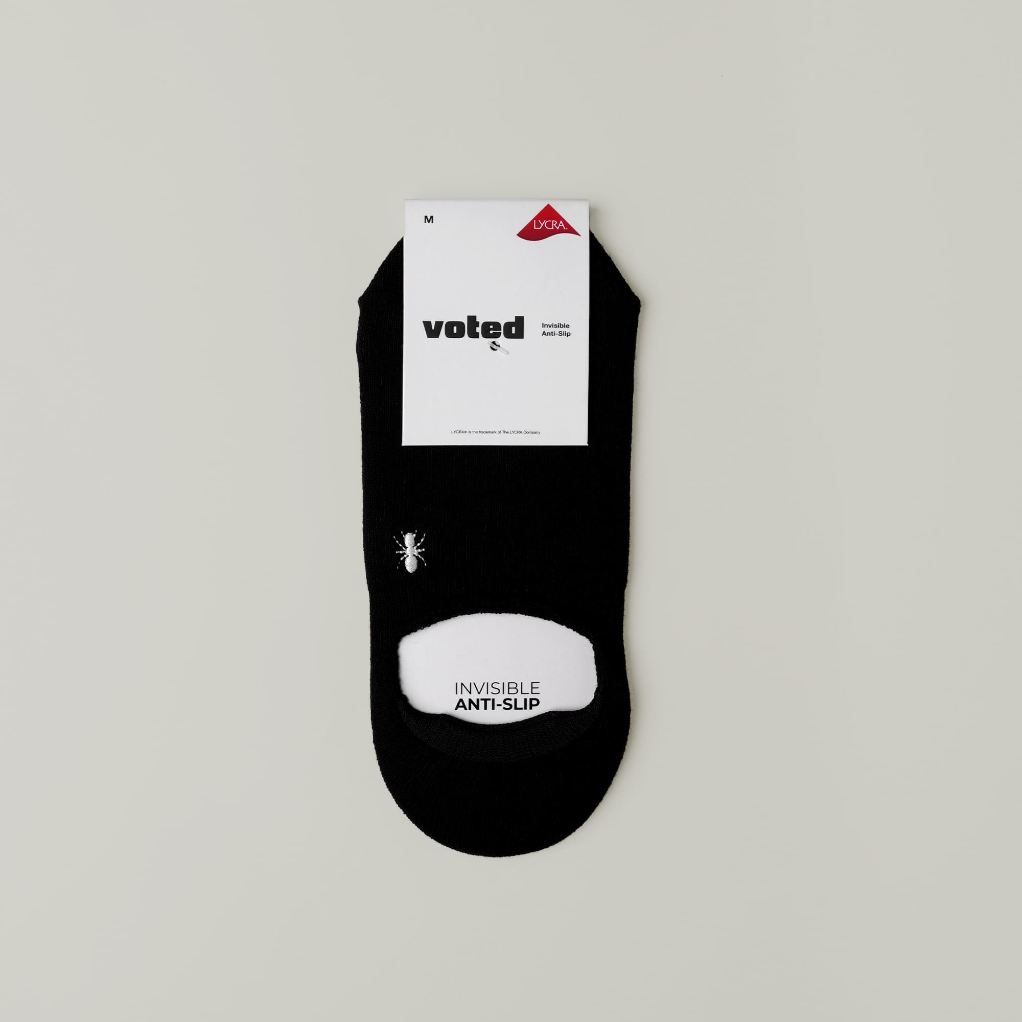 INVISIBLE YOGA ANTI SLIP - BLACK