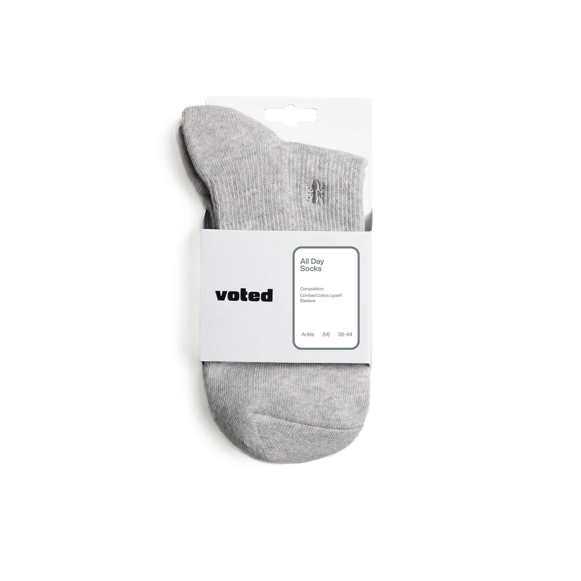NEW ESSENTIAL ANKLE - GREY