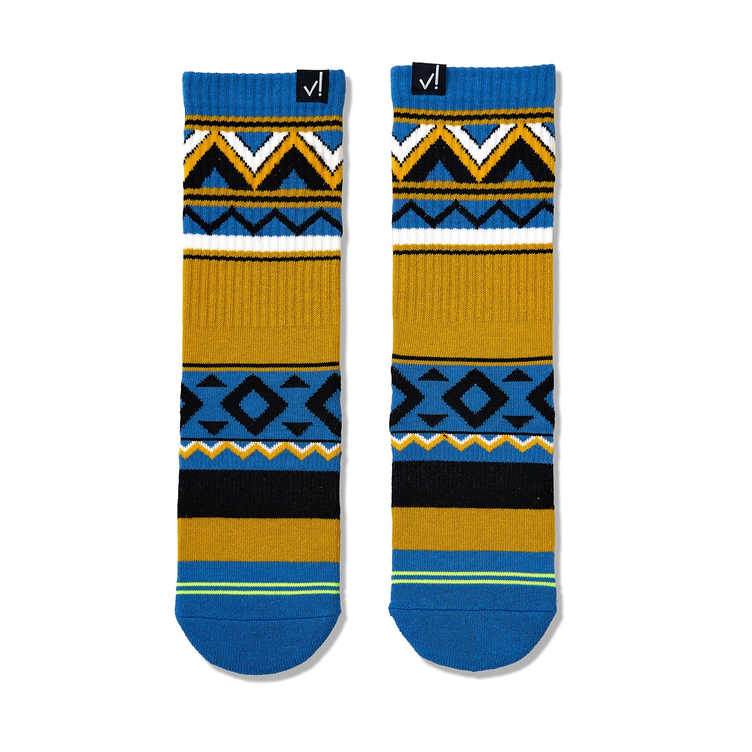 TRIBAL - BLUE/YELLOW