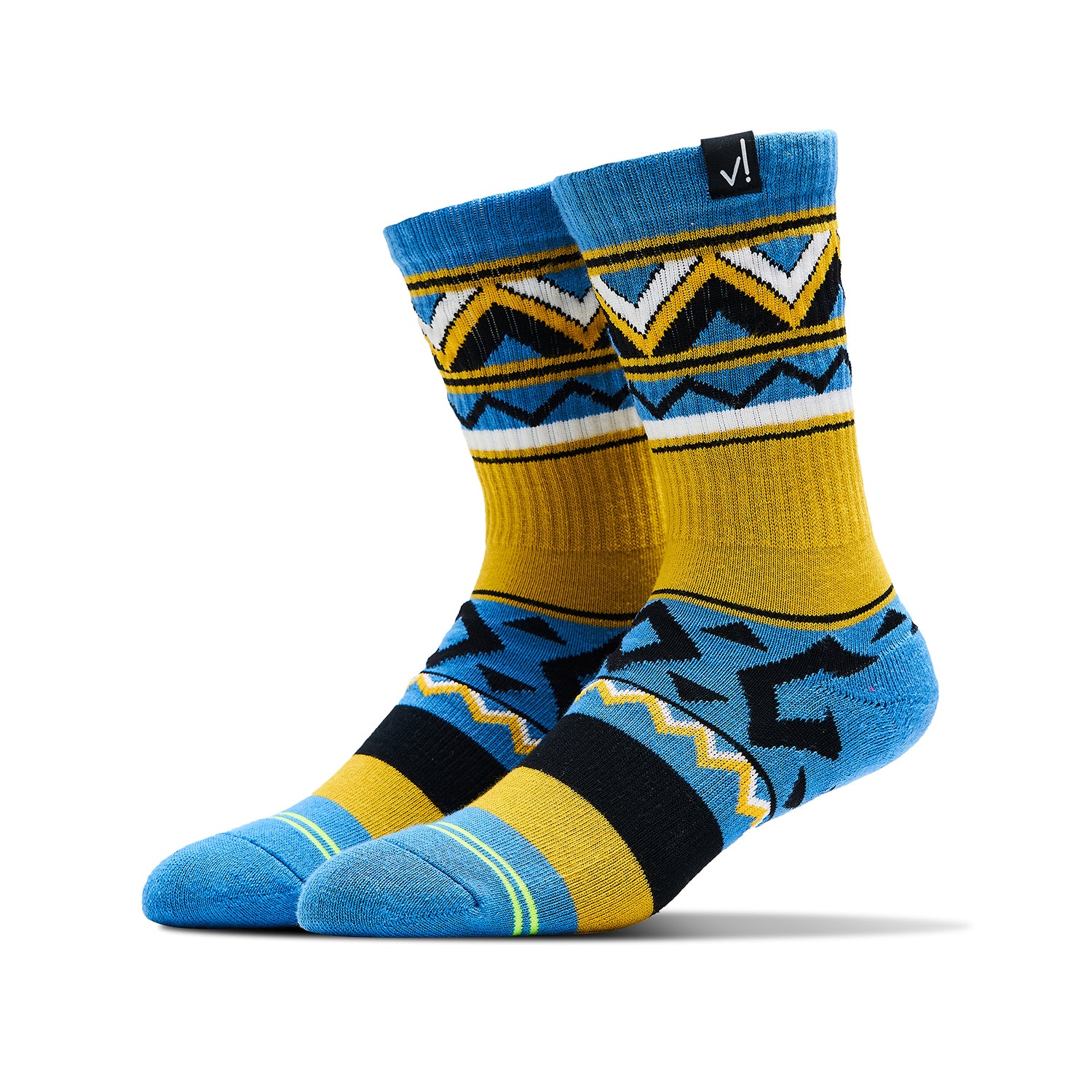 TRIBAL - BLUE/YELLOW