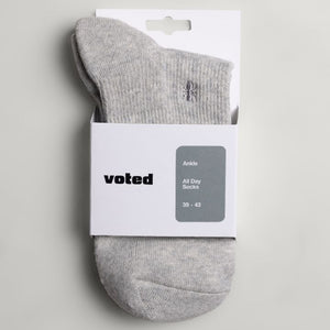 NEW ESSENTIAL ANKLE - GREY