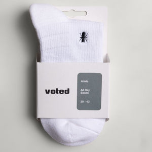 NEW ESSENTIAL ANKLE - WHITE