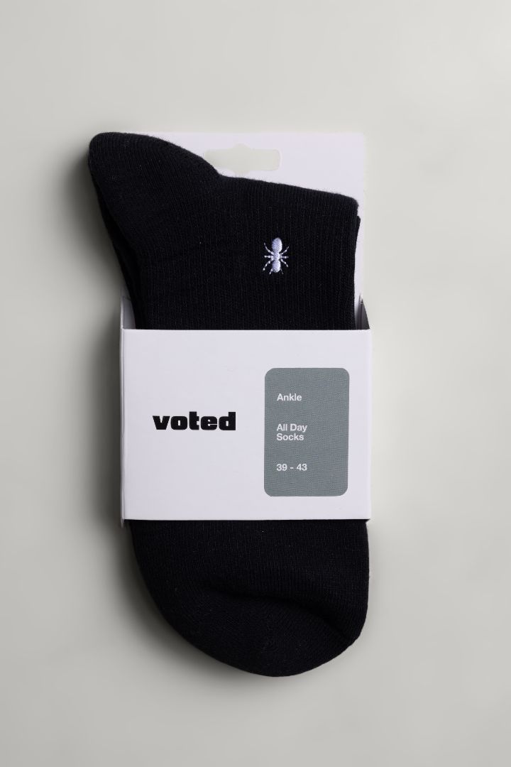 NEW ESSENTIAL ANKLE - BLACK