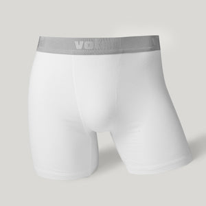 VOTED STAPLE BOXER BRIEF BUNDLING - WHITE